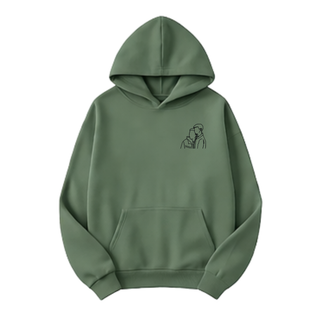 Line Art Custom Portrait Sweater