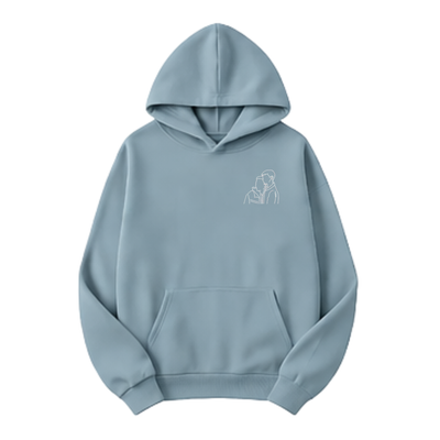 Line Art Custom Portrait Sweater