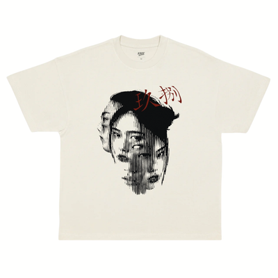 KANJI TEXT GRAPHIC TEE