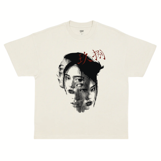 KANJI TEXT GRAPHIC TEE