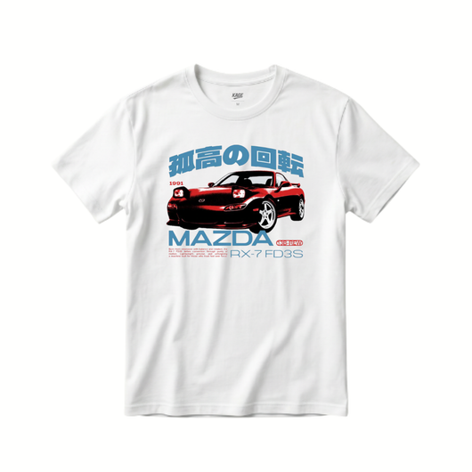 RETRO JDM CAR GRAHIC TEE - MAZDA
