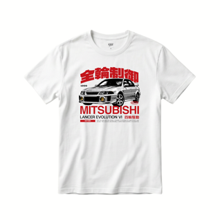 RETRO JDM CAR GRAHIC TEE - MITSUBISHI