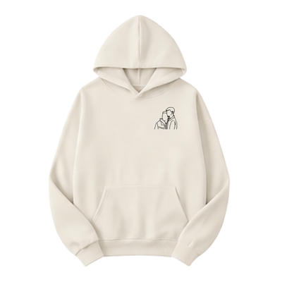 Line Art Custom Portrait Sweater