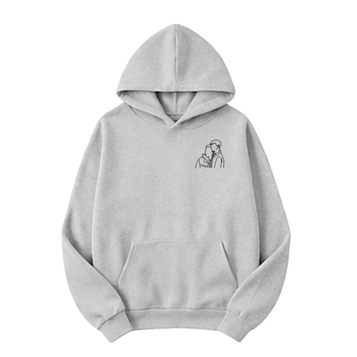 Line Art Custom Portrait Sweater