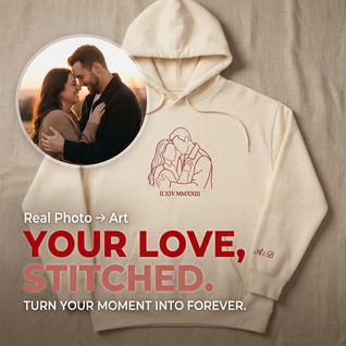 Selfie On Hoodie - Custom