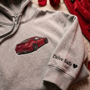 Custom Coloured Car Portrait Sweater
