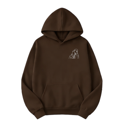 Line Art Custom Portrait Sweater