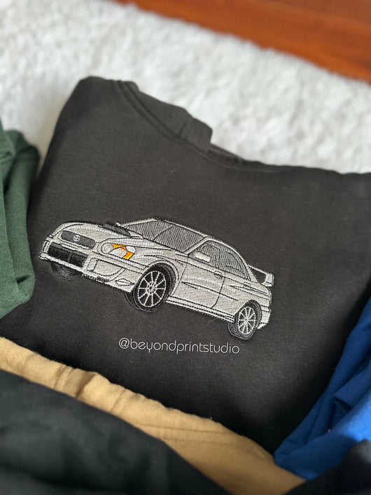 Custom Coloured Car Portrait Sweater