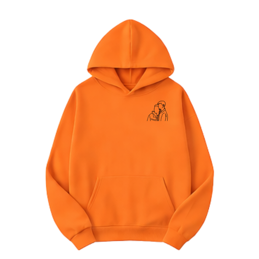 Line Art Custom Portrait Sweater