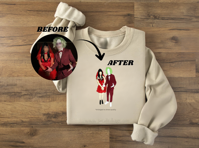 Custom Coloured Portrait Sweater