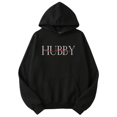Hubby & Wifey Custom Forever Embroidered Hoodie