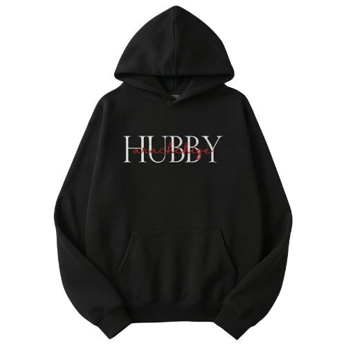 Hubby & Wifey Custom Forever Embroidered Hoodie
