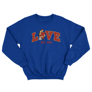 LOVE with Portrait Crewneck Custom