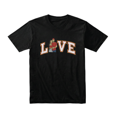 LOVE, Stitched With Your Photo – Tee