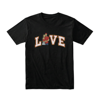LOVE, Stitched With Your Photo – Tee