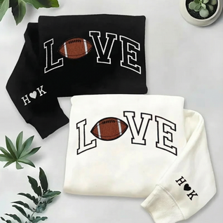 Sport Couple Custom Valentines Hoodie