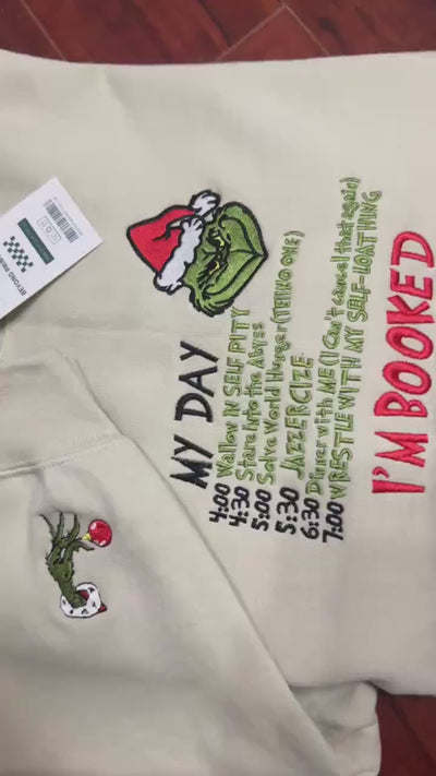 "Wallow in Self Pity, I'm Booked!" - Holiday Movie Hoodie